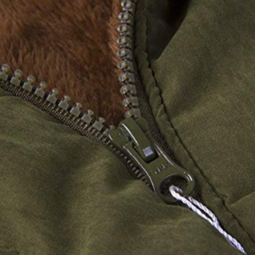 π₯Women's Hooded Parkas with Faux Fur Jacket - Picture 4 of 6